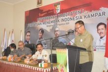 Indra Pomi dalam arahannya