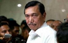 Menteri Koordinator Bidang kemaritiman dan Investasi, Luhut Binsar Pandjaitan