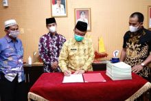 Pemkab Siak Serah Terima Arsip dan Aset Dengan PT Persi (foto/ist)