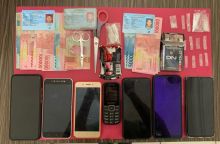 Barang bukti 6 tersangka