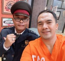 Saiful Jamil Pamer Foto Bareng Komedian Sule, Netizen Langsung Bilang Begini (foto/int)