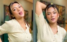 Foto IG Marion Jola Pose Julurkan Lidah, Netizen Langsung Sebut Begini (foto/int)