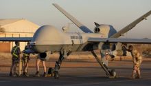Drone MQ9 Reaper milik Amerika. Sumber: CNBC Indonesia