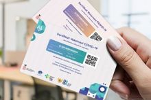 Ilustrasi sertifikat vaksin. Sumber: Internet