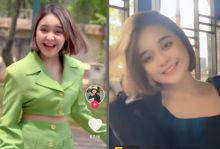 Dede Holy Viral Goyang TikTok, Netizen Salah Sangka Mengira Amanda Manopo (foto/int)