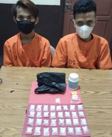 Pelaku yang diamankan