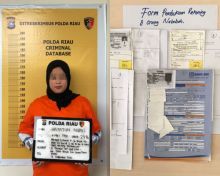 Teller cantik Bank BRI gelapkan dana hingga 1.2 Miliar dengan alasan membayar pinjaman Online. (Foto. Istimewa)