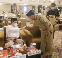 Wabup Husni Merza saat hadiri acara