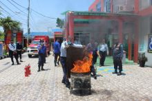 Sosialiasi kebakaran di lapas IIa Bengkalis