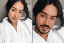 Anya Geraldine Coba Aplikasi Bikin Foto Berkumis dan Berjanggut, Netizen Sebut Mirip Artis Ini (foto/int)