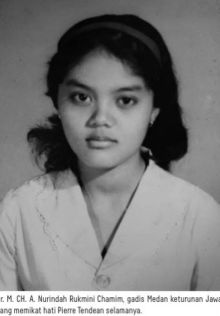 Potret Lettu CZI Pierre Andries Tendean dan Rukmini.* /Tangkap Layar Instagram @pierresangpatriot.*