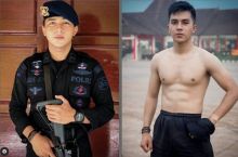 Bripda Made Anggota Brimob Ganteng Pamer Badan Berotot, Netizen: Jodoh Orang Gemoy (foto/int)