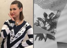 Maria Ozawa Sengaja Tato Bunga Lili Besar di Tubuh, Ternyata Ini Maksudnya (foto/int)