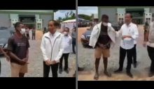 Viral Video Jokowi Lepas Jaket dan Berikan ke Pria di Papua yang Baru Selesai Suntik Vaksin, Netizen Langsung Sebut Begini (foto/int)