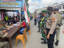 Saat sidang operasi yustisi Prokes