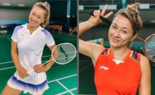 Pesona Atlet Bulutangkis Ini Bikin Netizen Terpukau (foto/int)