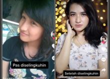 Gadis Cantik Keturunan Arab Ini Unggah Foto Masa Kecil dan Sekarang, Netizen Rebutan Mau Jajanin (foto/int)