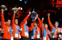 Indonesia Raih Juara Piala Thomas Ke-14. Sumber: Kalbar Satu