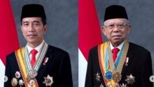 Presiden Joko Widodo dan Wakil Presiden Maruf Amin