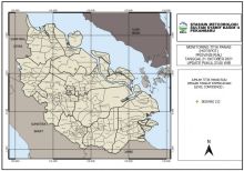 Informasi sebaran titik panas yang terjadi di Provinsi Riau. (Sumber: BMKG Stasiun Pekanbaru)