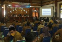 Bupati Alfedri dalam arahannya 