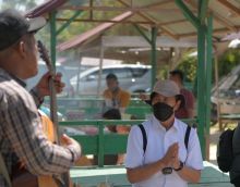 Gubernur Riau Syamsuar saat berkunjung ke Kota Dumai