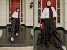 Nissa Sabyan Pamer Baju Hitam Putih, Netizen Bilang Begini (foto/int)