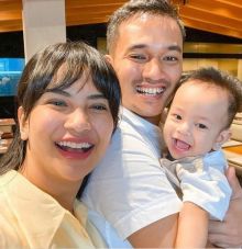Vanessa Angel dan keluarga. Sumber: Internet