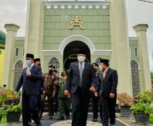 Usai upacara peringatan Hari Pahlawan di Siak