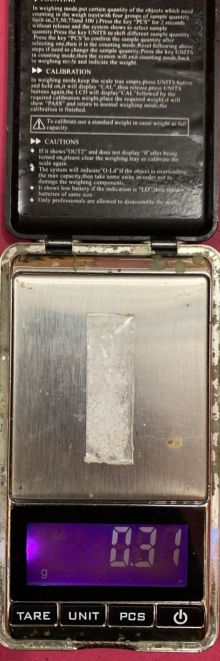 Barang bukti tersangka SO