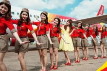 Pramugari VietJet. Sumber: Kompas.com