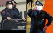 Gagah Menhan Prabowo Subianto Berseragam Korps Brimob di Mako Kelapa Dua Depok, Netizen Langsung Sebut Begini (foto/int)
