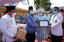 Bupati Alfedri saat kunjungannya di RSUD Tengku Ra'fian