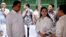 Anies Baswedan dan Puan Maharani. Sumber: Internet