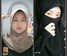 Ikut Tren, Video Hijaber Ini Viral, Netizen: Makin Ditutup, Makin Kelihatan Aura Kecantikannya (foto/int)