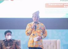 Bupati HM Wardan dalam pemaparannya