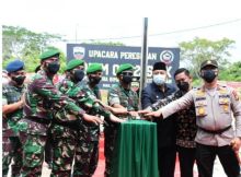 Saat peresmian Makodim 0322/Siak