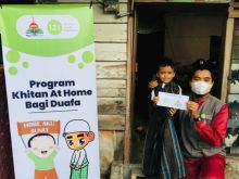 IZI Riau Dengan Majelis Ta’alim PTPN V Menggelar Program Khitanan Massal At Home (foto/int)