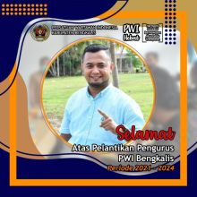 Sekretaris PWI Bengkalis Agustiawan