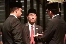 Anies Baswedan, Haji Lulung, dan Sandiaga Uno. Sumber: Instagram / @sandiuno