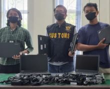 Barang bukti yang diamankan BC Bengkalis