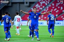 Skuad Thailand dalam ajang Piala AFF. Sumber: Bola Okezone