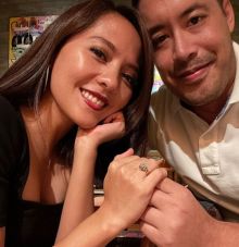 Lala Karmelia dan Chris Hartland [Instagram/@lalakarmela]