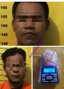 Tersangka dan barang bukti