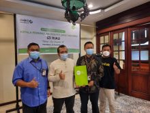 Serah Terima Jabatan dan Pisah Sambut Kepala IZI Perwakilan Riau (foto/int)