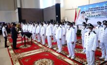 Saat pengambilan sumpah penghulu yang dilantik