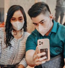 Salmafina Sunan dan Greivance Lumoindong [Instagram/@salmfinasunan]