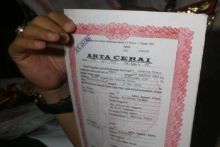 Akta cerai. Sumber: Internet