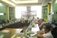 Saat rapat Sekda Siak bersama OPD