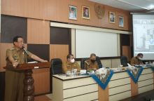 Bupati HM Wardan dalam arahannya